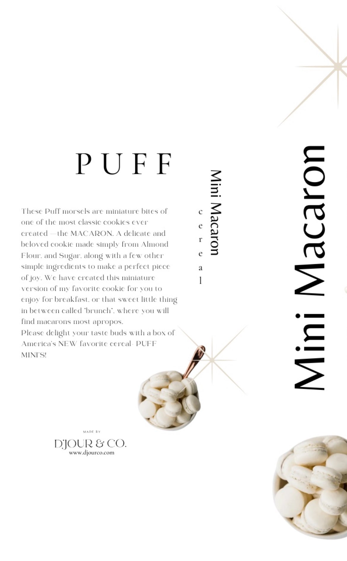 NEW! Puff Mini Macaron Cereal