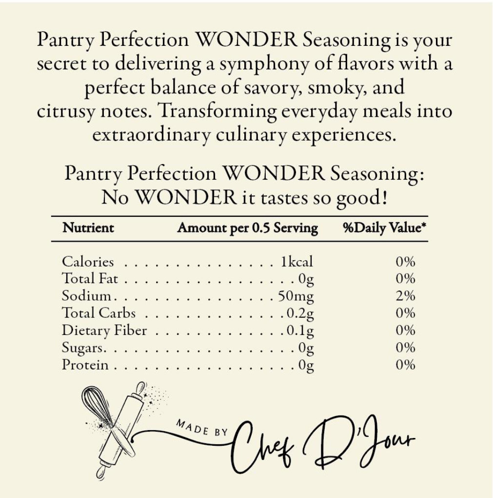 Pantry Perfection WONDER Seasoning